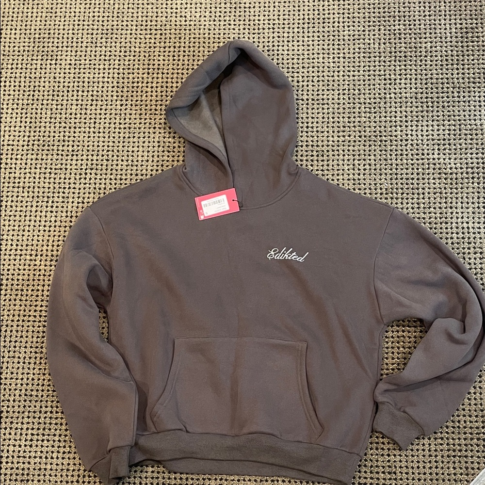 Edikted Dark-Gray Hoodie